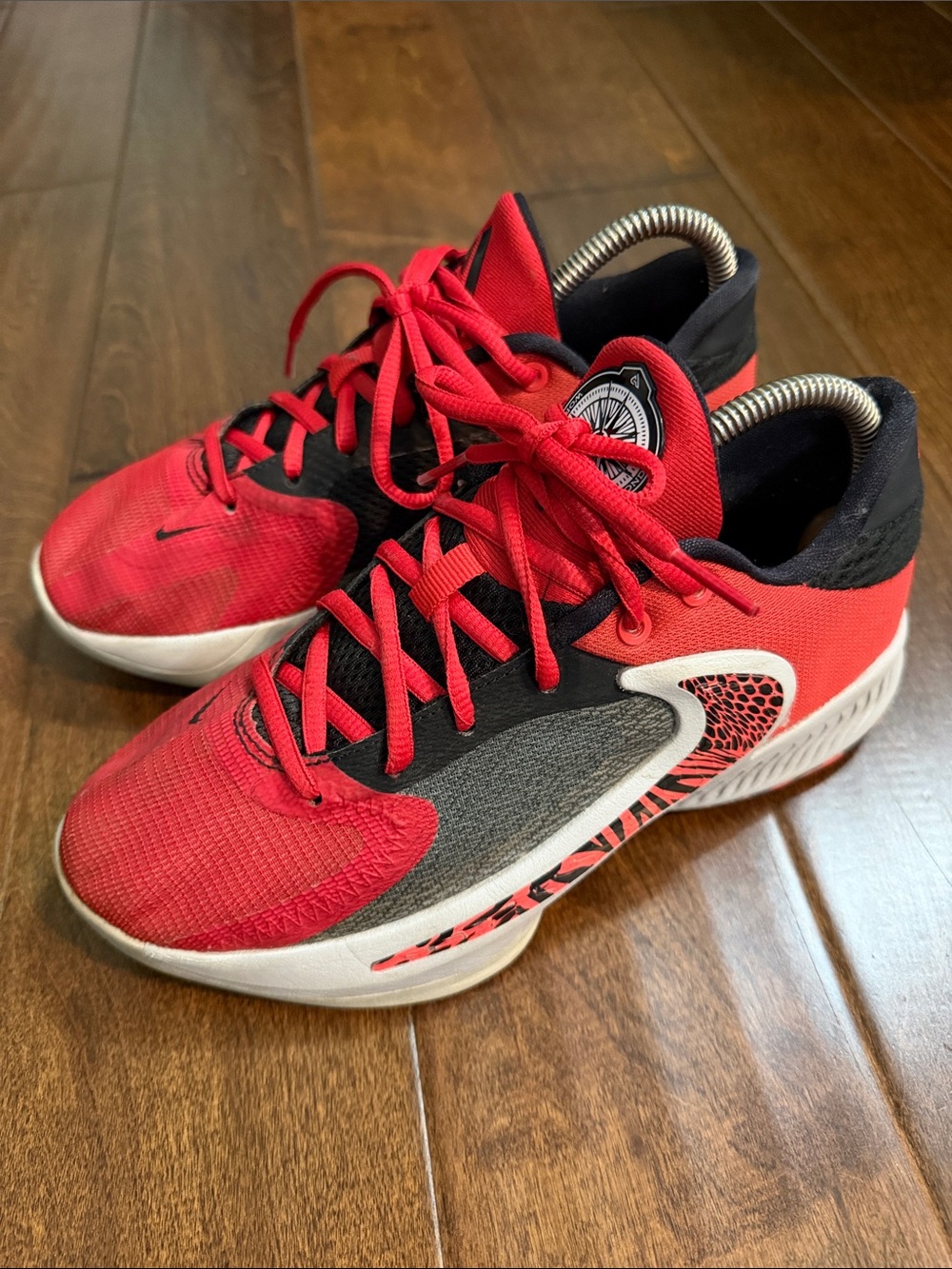 Boys Nike Zoom Freak 4 Safari Giannis basketball shoes